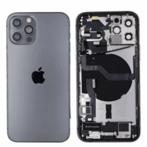 Apple iPhone 12 Pro Back Cover with Frame incl. small parts (OEM Premium)