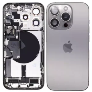 Apple iPhone 15 Pro Back Cover with Frame incl. small parts (OEM Premium)