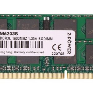 8GB DDR3L 1600MHz Laptop RAM – SO-DIMM – 1.35V